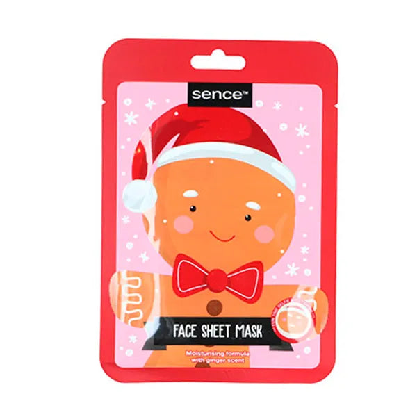 MASCARILLA FACIAL GALLETA NAVIDAD, SENCE